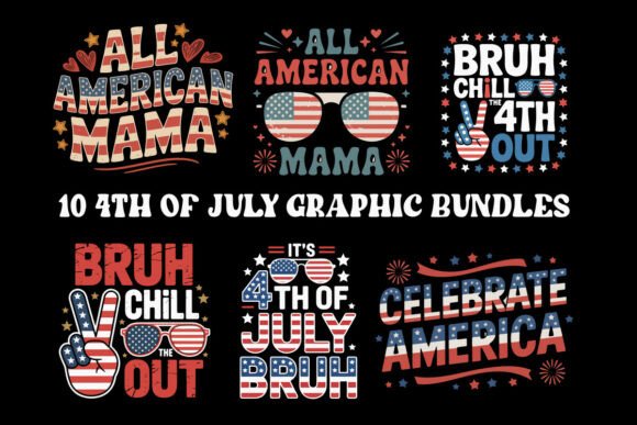 10 4th of July Graphic Bundles: Your All-in-One Design Toolkit