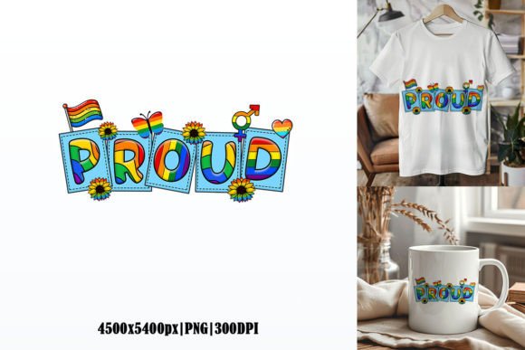 Celebrate Identity with Pride: Using the Proud, LGBT Sublimation Graphic