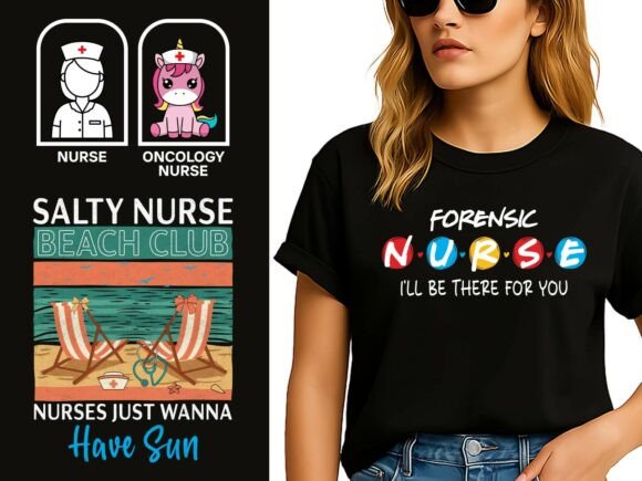 Celebrate Nursing with Fun & Stylish Graphic Tees