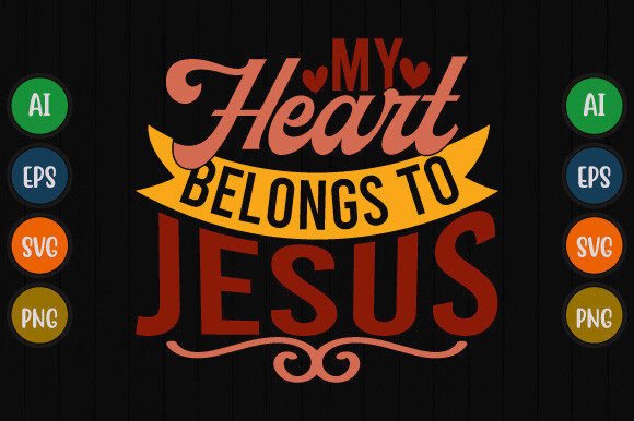 My Heart Belongs to Jesus: A Vintage Faith Font