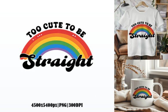 Too Cute to Be Straight: Your New Favorite LGBT Graphic