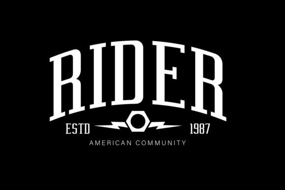 Unlock Streetwear Style with Rider Graphic Tee Design Templates