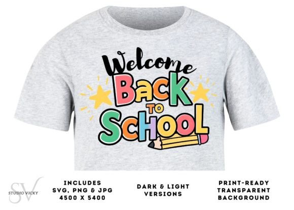 Welcome Back to School Graphic Art: Your Design Toolkit